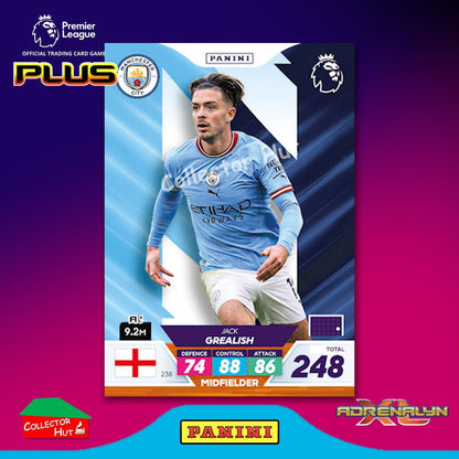 Panini Premier League Adrenalyn XL PLUS 2023 2022/23 Base Cards #190 - #369