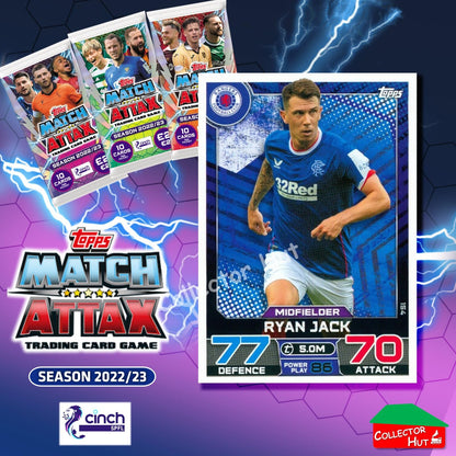 TOPPS MATCH ATTAX SPFL 2022/23 #1-162 Choose Your Card