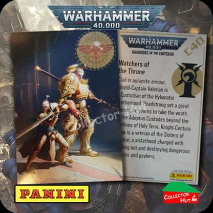 PANINI Warhammer 40,000 40k Warriors of the Emperor Trading Cards You Choose