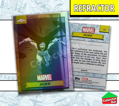 Marvel Topps Chrome 2024 REFRACTOR Card Collection YOU CHOOSE