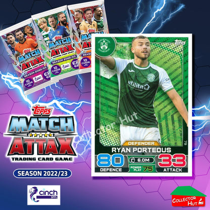 TOPPS MATCH ATTAX SPFL 2022/23 #1-162 Choose Your Card