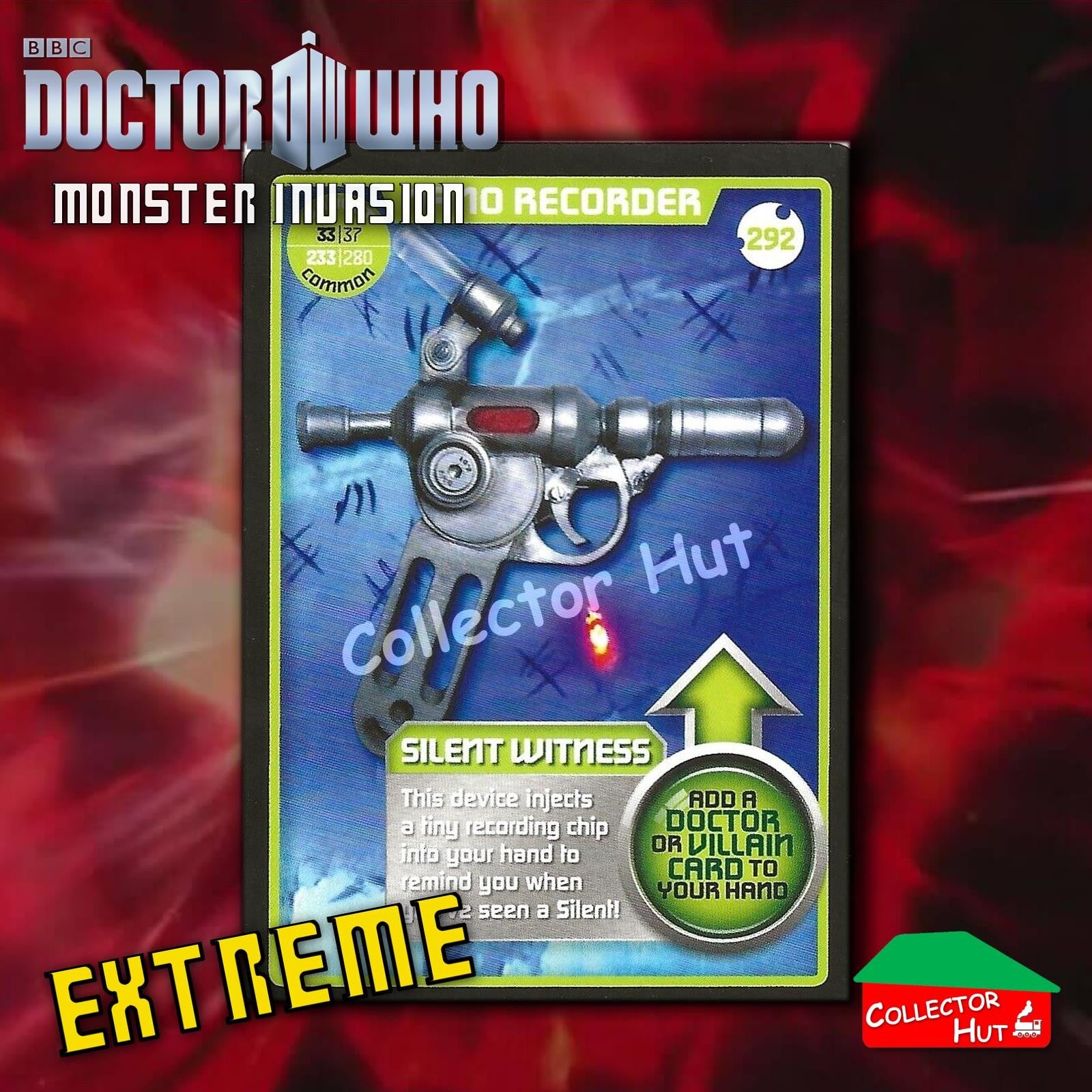 DOCTOR WHO Monster Invasion EXTREME Cards 166-344 New Fresh & Sleeved YOU CHOOSE