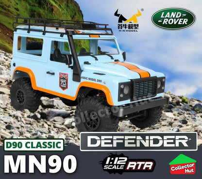 MN90 MN98 MN99S RC Truck 1:12 Scale Land Rover DEFENDER 90 Rock Crawler