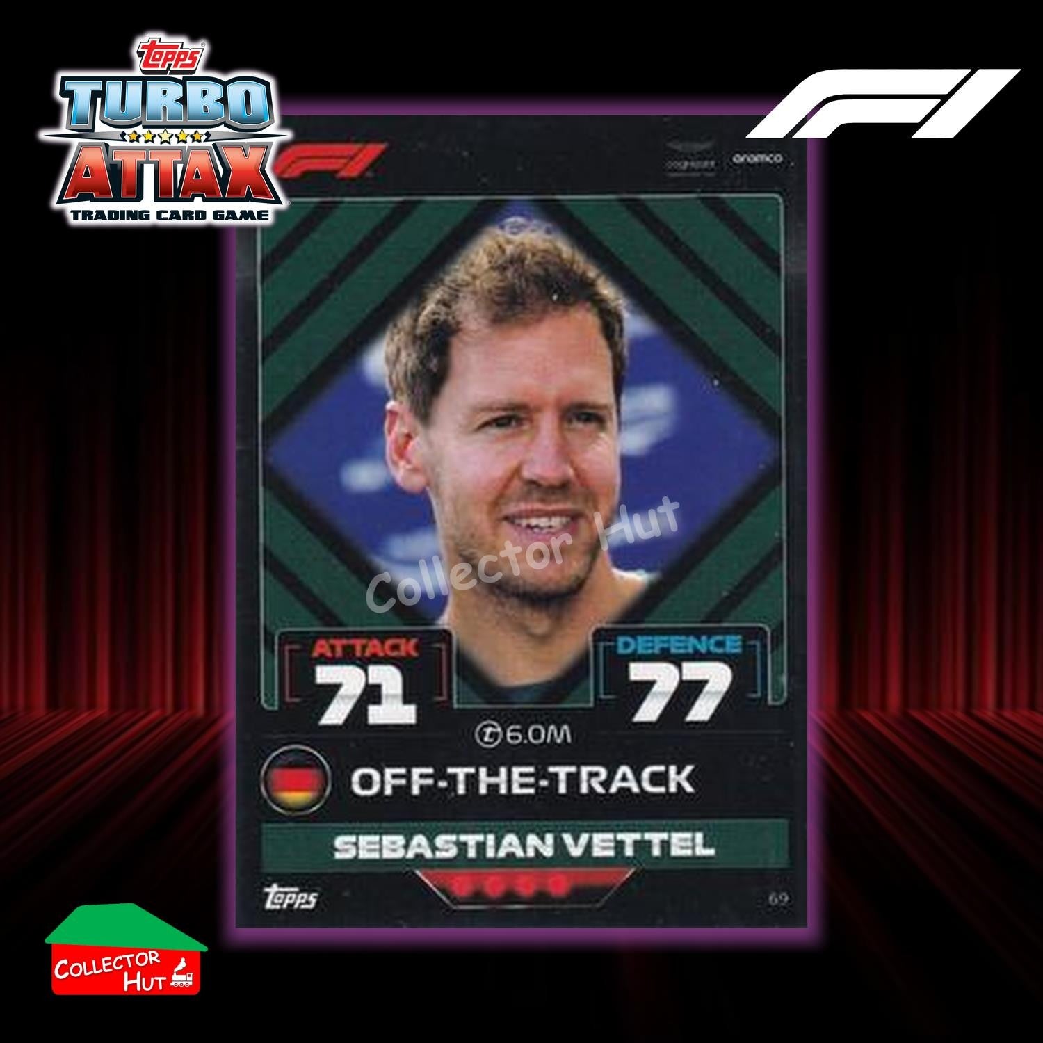 Topps Turbo Attax Formula 1 F1 2022 #1-131 Base Cards YOU CHOOSE