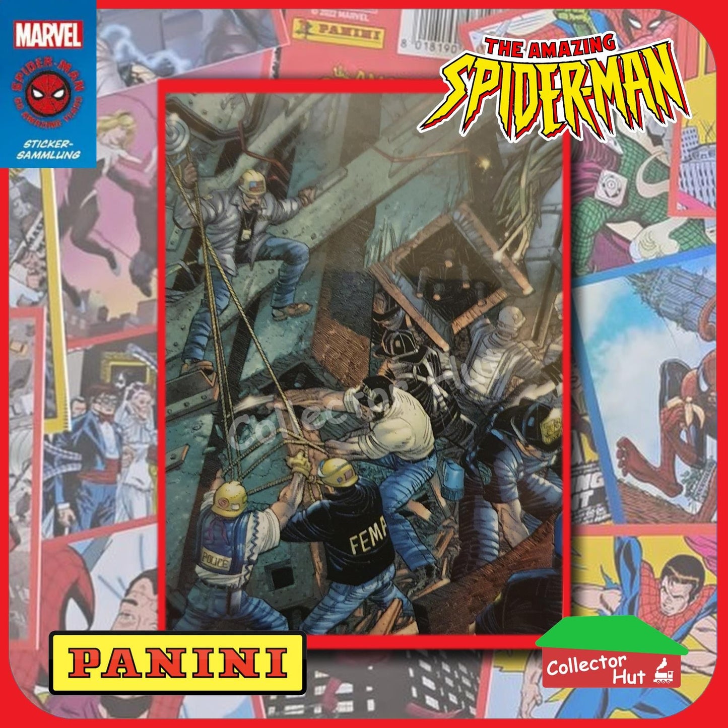 Panini The Amazing Spider-Man 60th Anniversary Sticker Collection Singles