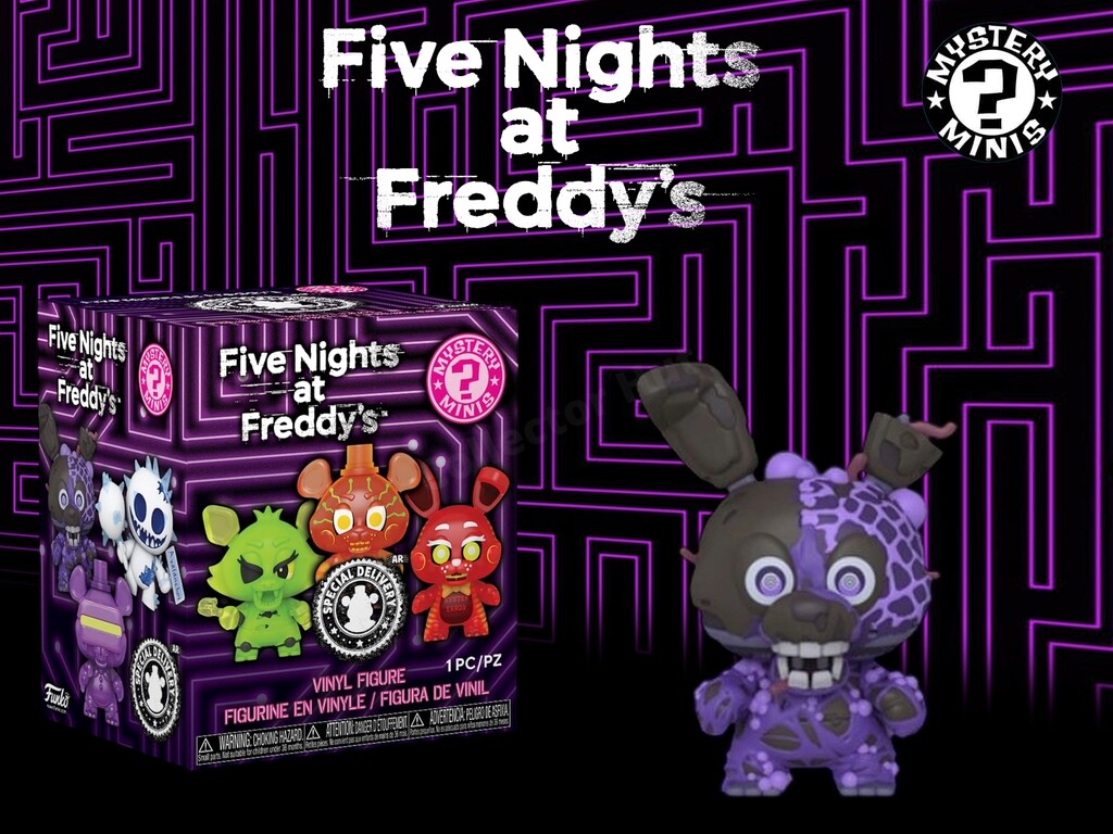 Funko Mystery Minis Five Nights at Freddy's Figurines Season 6 Special Delivery