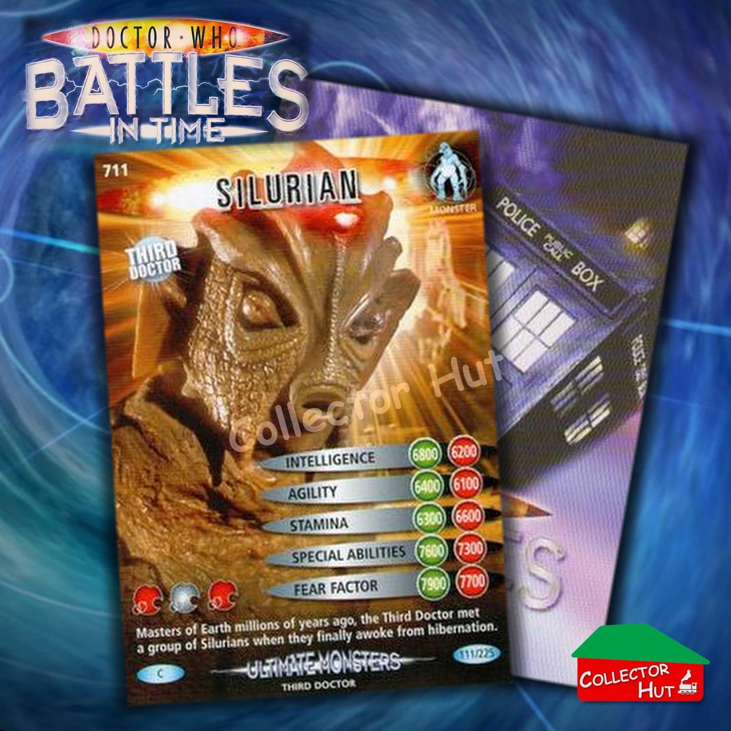 DOCTOR WHO Battles in Time #601-825 ULTIMATE MONSTERS RARE & COMMON Cards