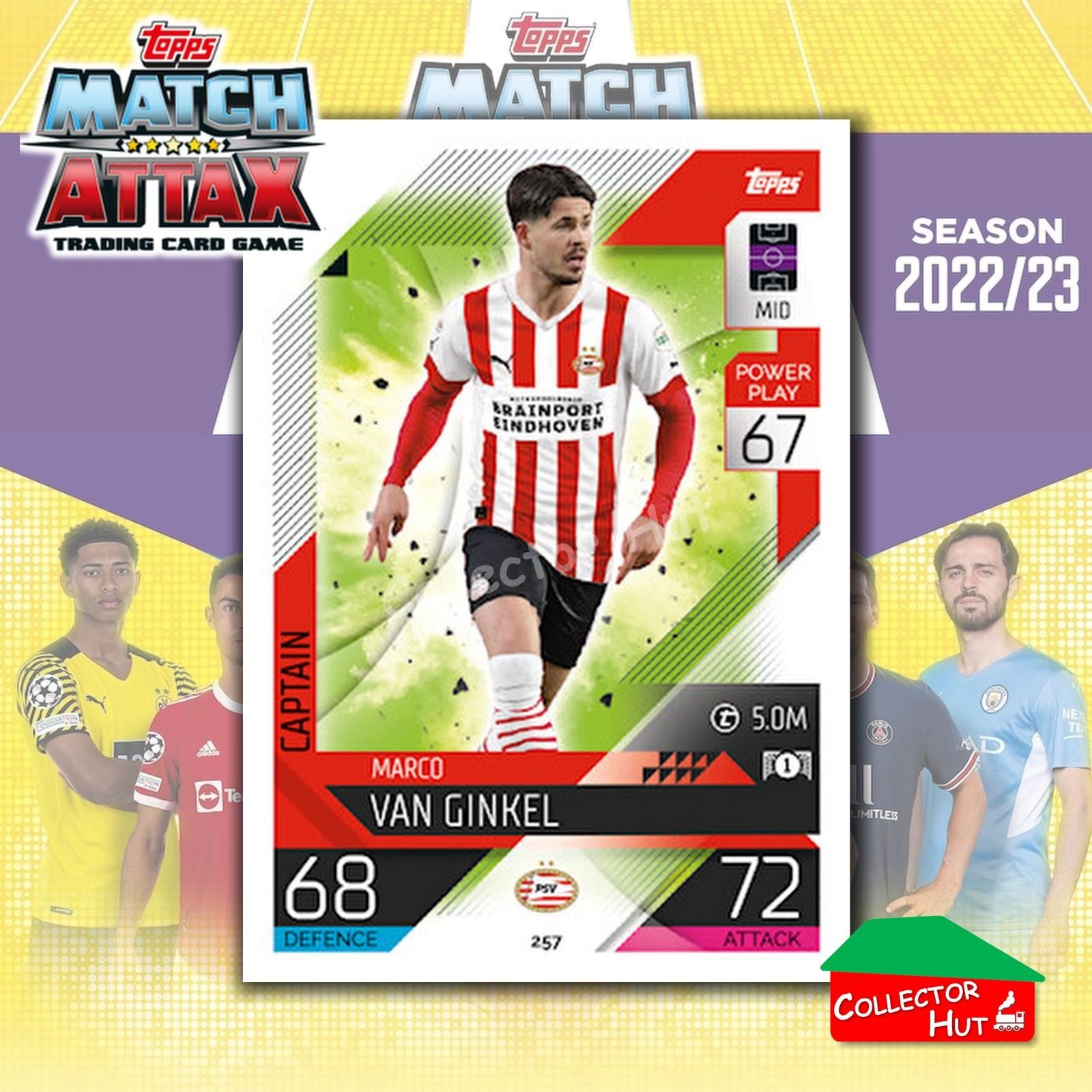 Topps Match Attax Europa Champions League 2022/23 TCG Trading Cards Base 190-387