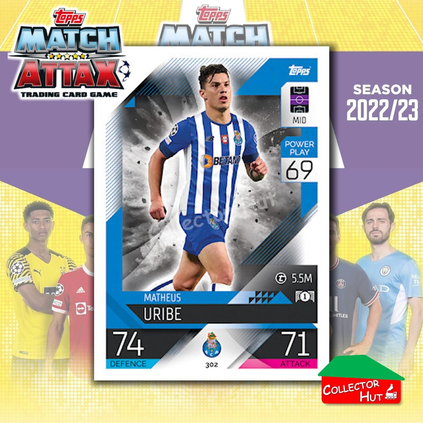 Topps Match Attax Europa Champions League 2022/23 TCG Trading Cards Base 190-387