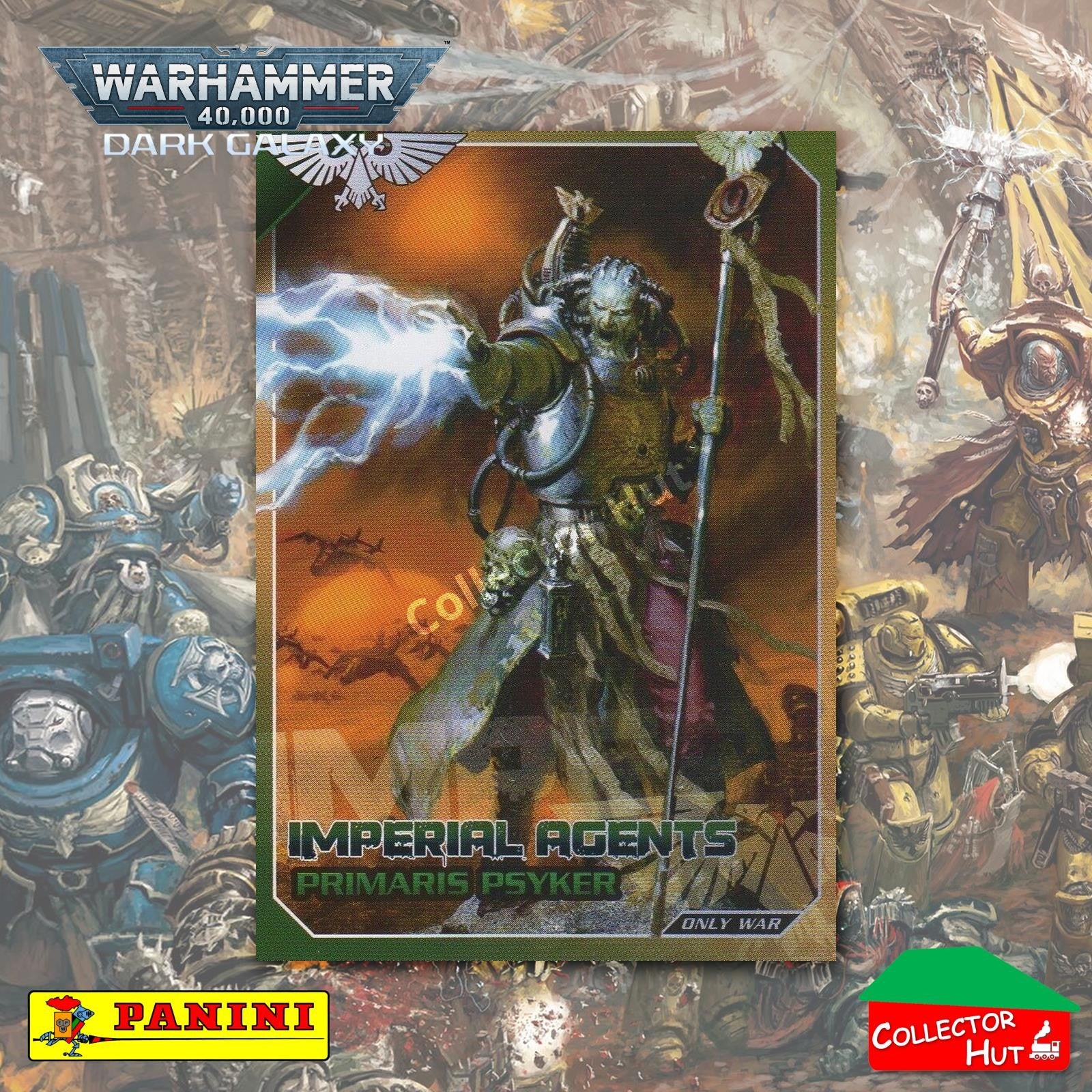 PANINI Warhammer 40,000 Dark Galaxy Only War Base Trading Cards #1-225