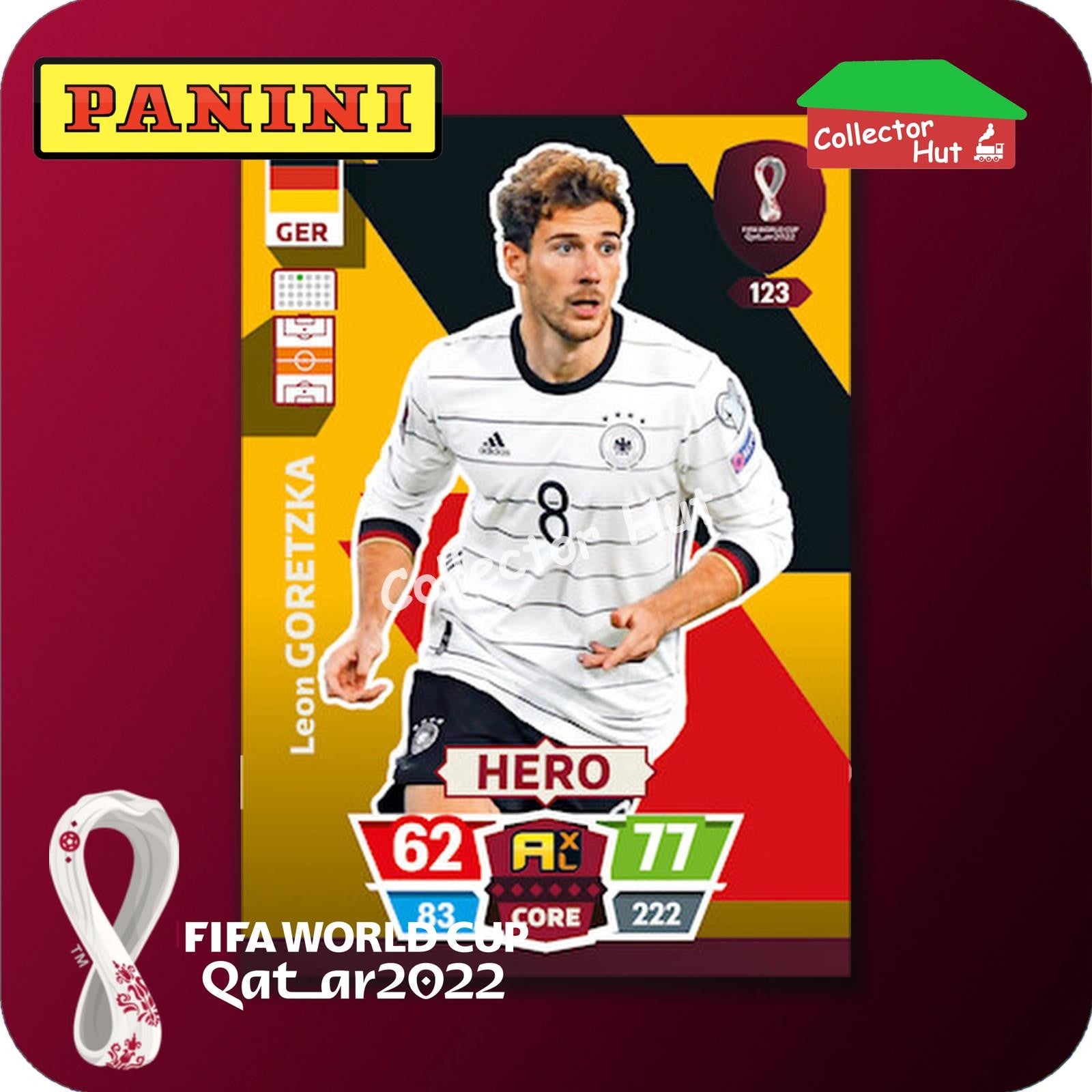 Panini Adrenalyn XL Qatar World Cup 2022 Trading Cards BASE SET #28-144
