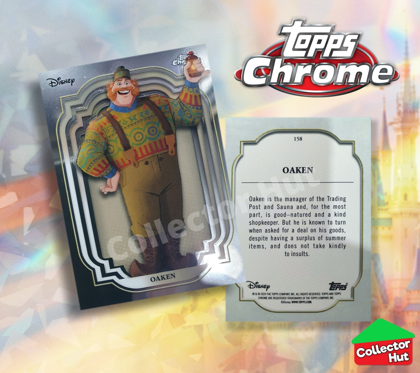 Disney Topps Chrome 2024 Base Cards 1-200 Pick Singles to Complete Your Set