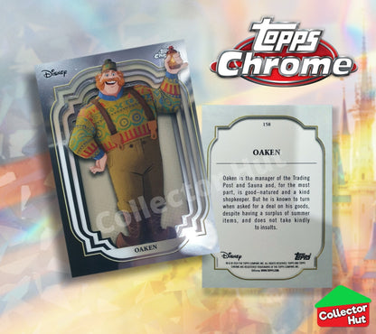 Disney Topps Chrome 2024 Base Cards 1-200 Pick Singles to Complete Your Set