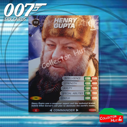 James Bond 007 Commander Spy Cards BASE COMMON YOU CHOOSE