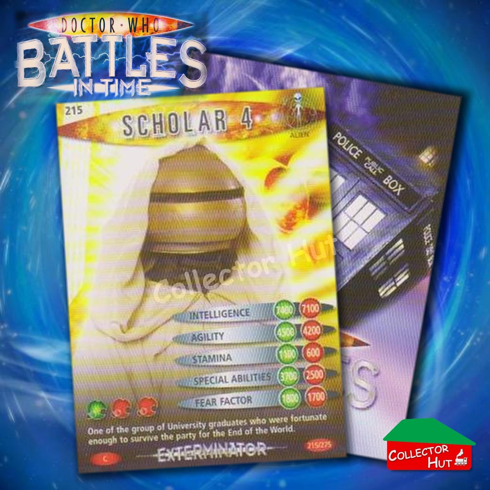 DOCTOR WHO Battles in Time #140-275 EXTERMINATOR RARE & COMMON Cards YOU CHOOSE