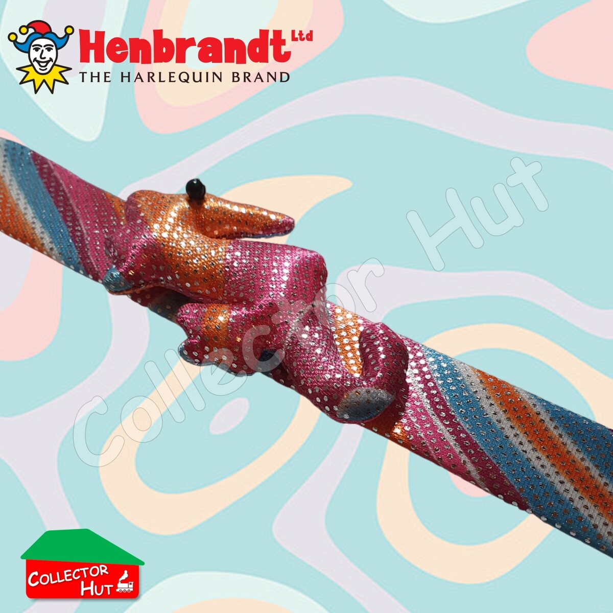 Snapband Snap On Wrist Bracelets Glitter Animals Childrens Toy for Party Bags