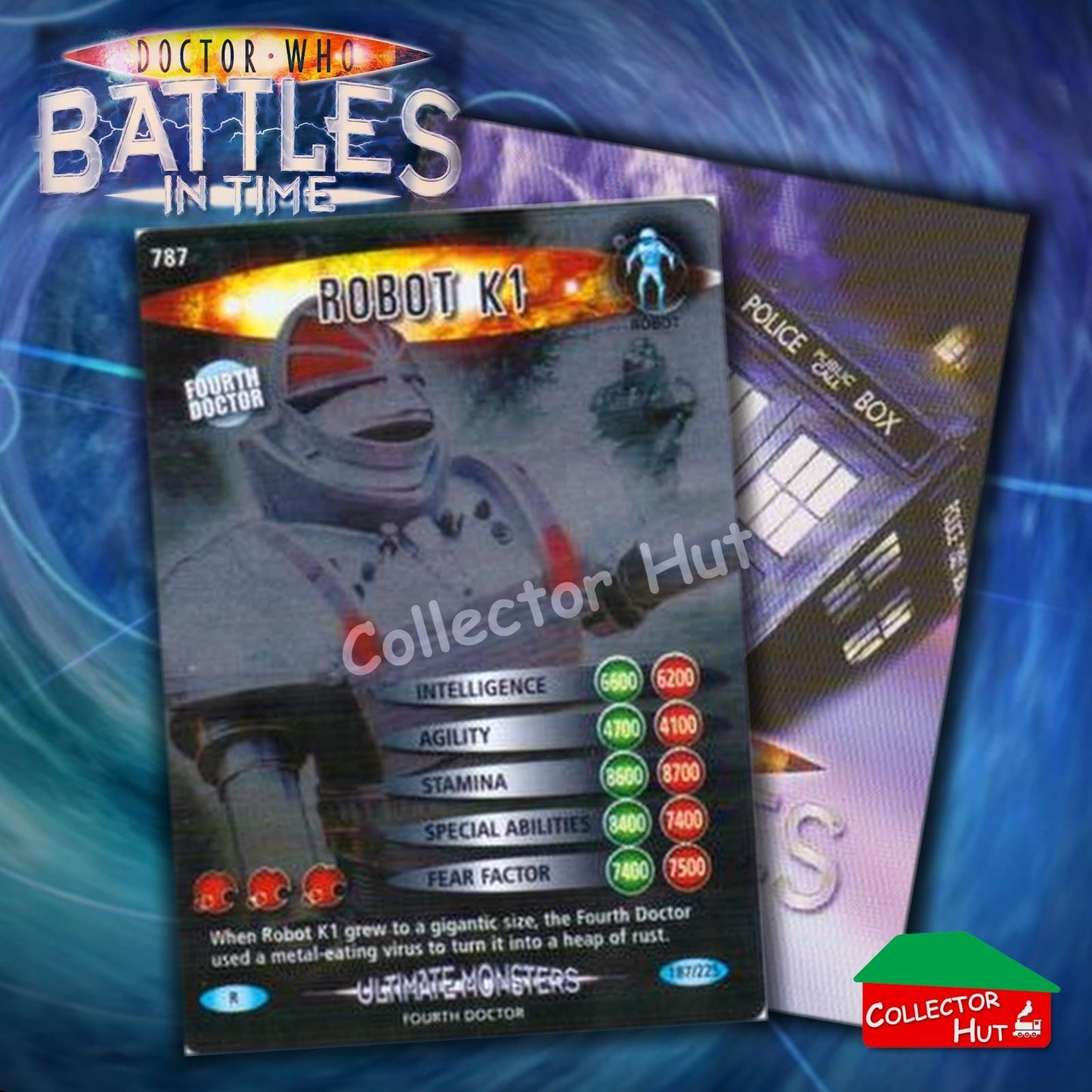 DOCTOR WHO Battles in Time #601-825 ULTIMATE MONSTERS RARE & COMMON Cards