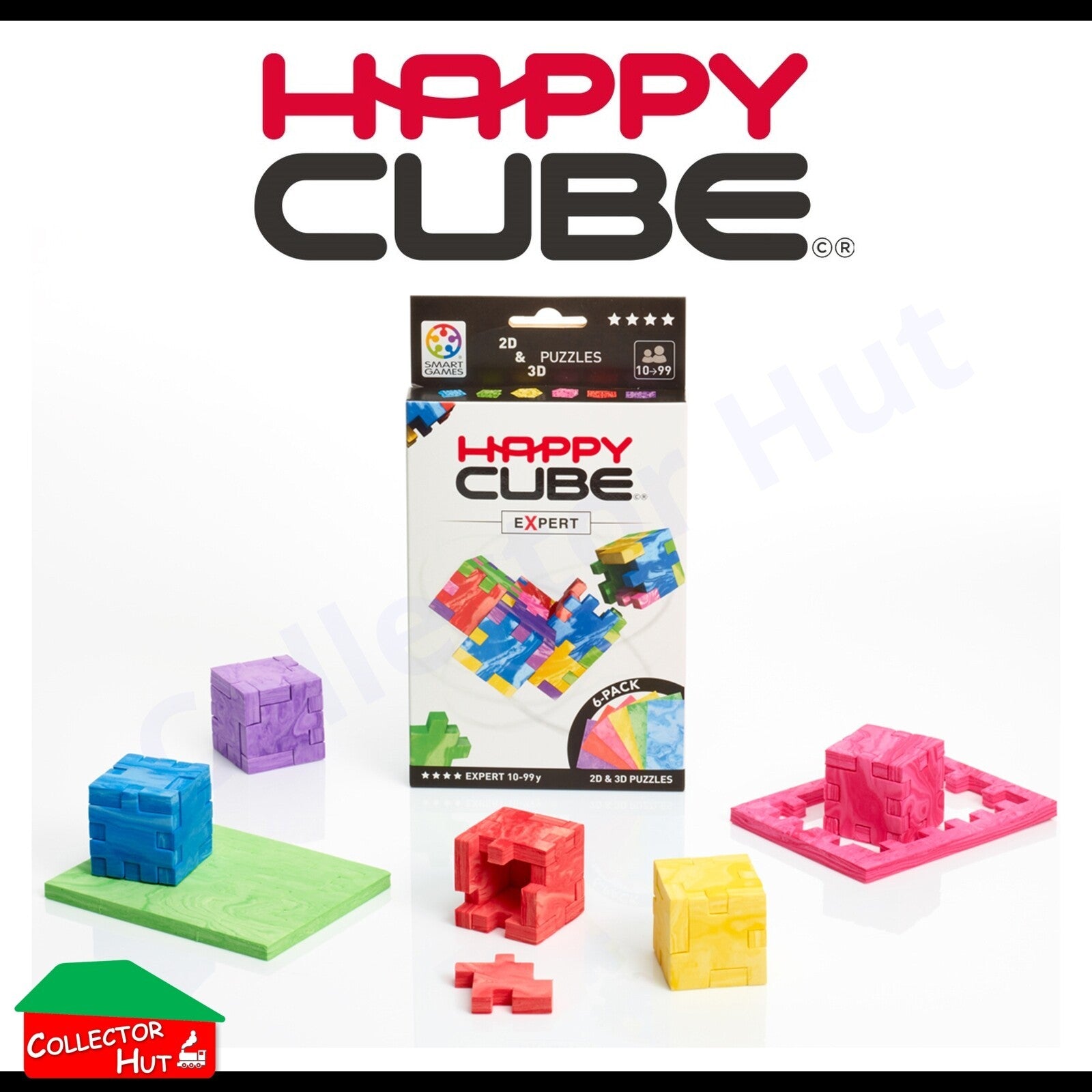 Happy Cube Puzzle Games Junior Expert Pro 6 Pack