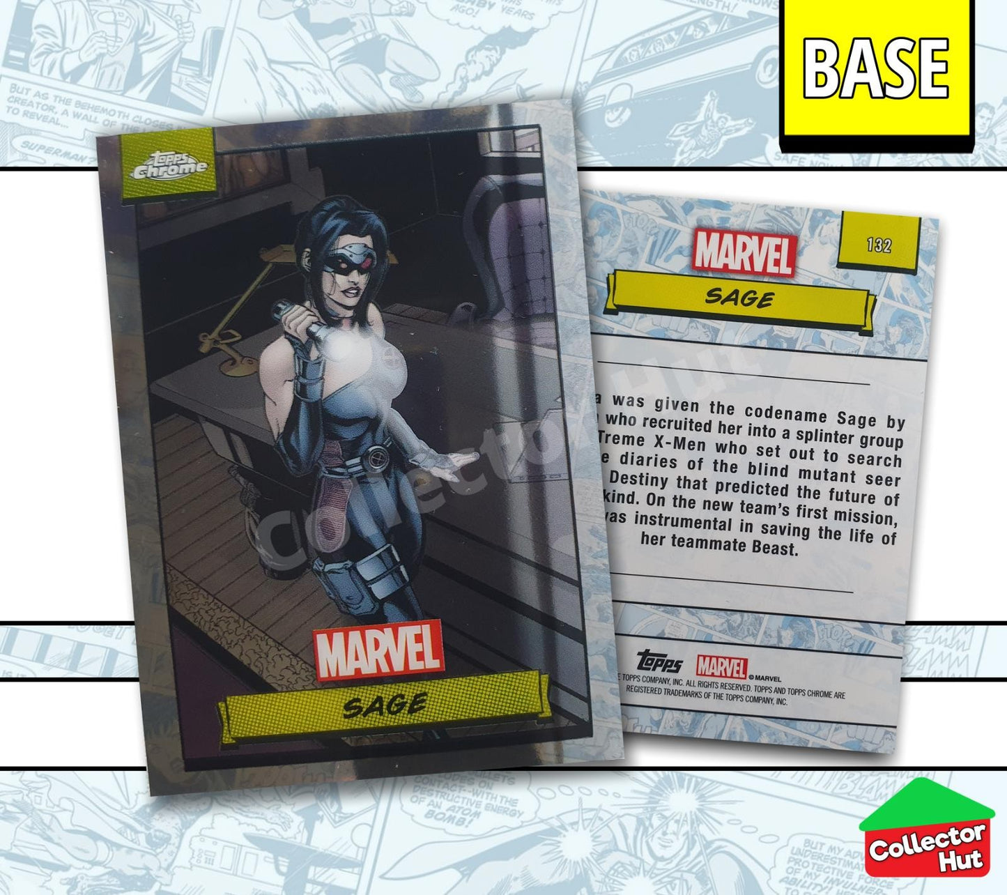 Marvel Topps Chrome 2024 Base Card Collection 1-150 YOU CHOOSE