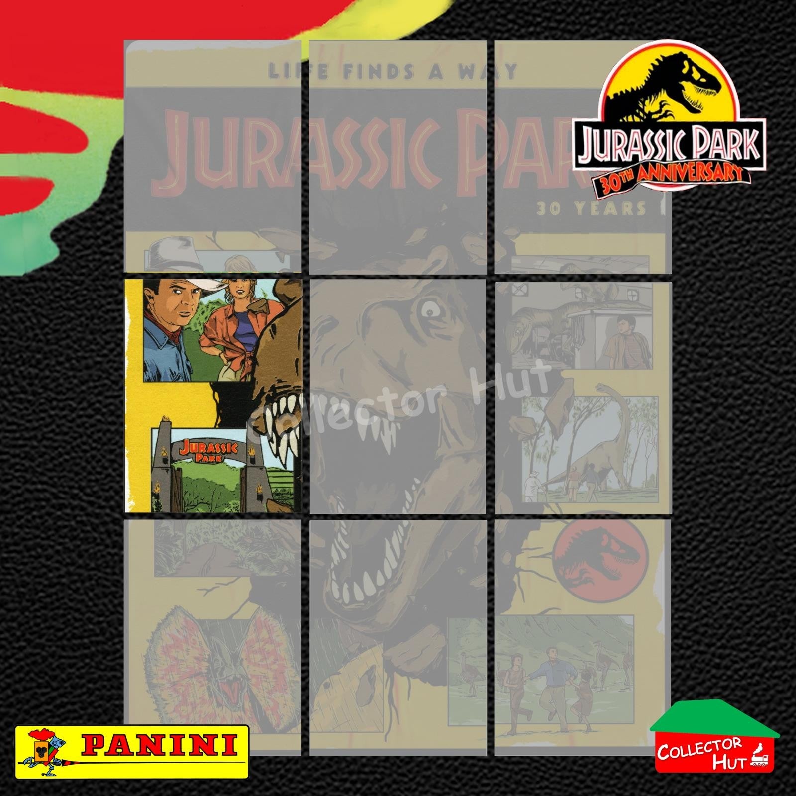 Jurassic World 30th Anniversary Trading Card Collection BASE CARDS #1-195