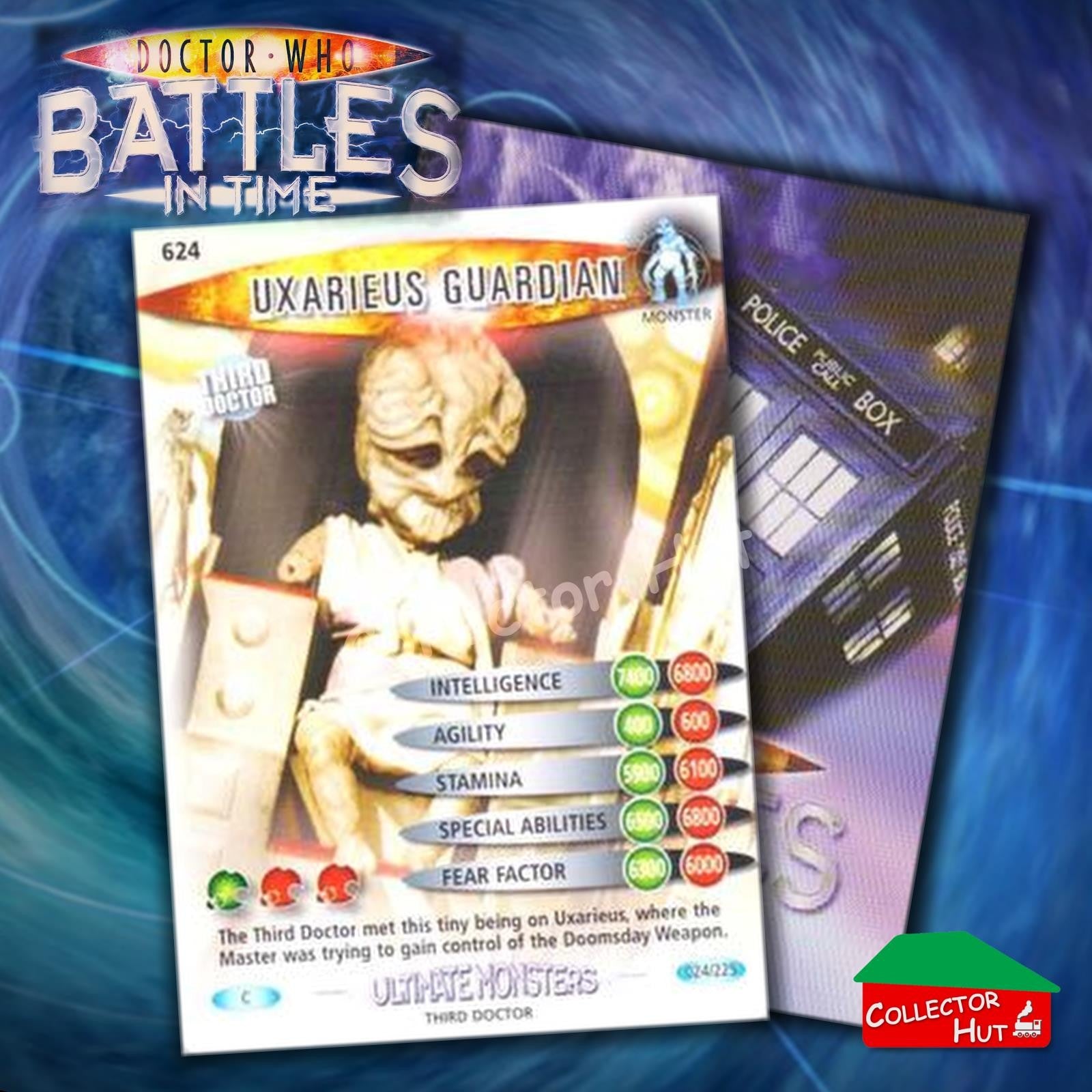 DOCTOR WHO Battles in Time #601-825 ULTIMATE MONSTERS RARE & COMMON Cards