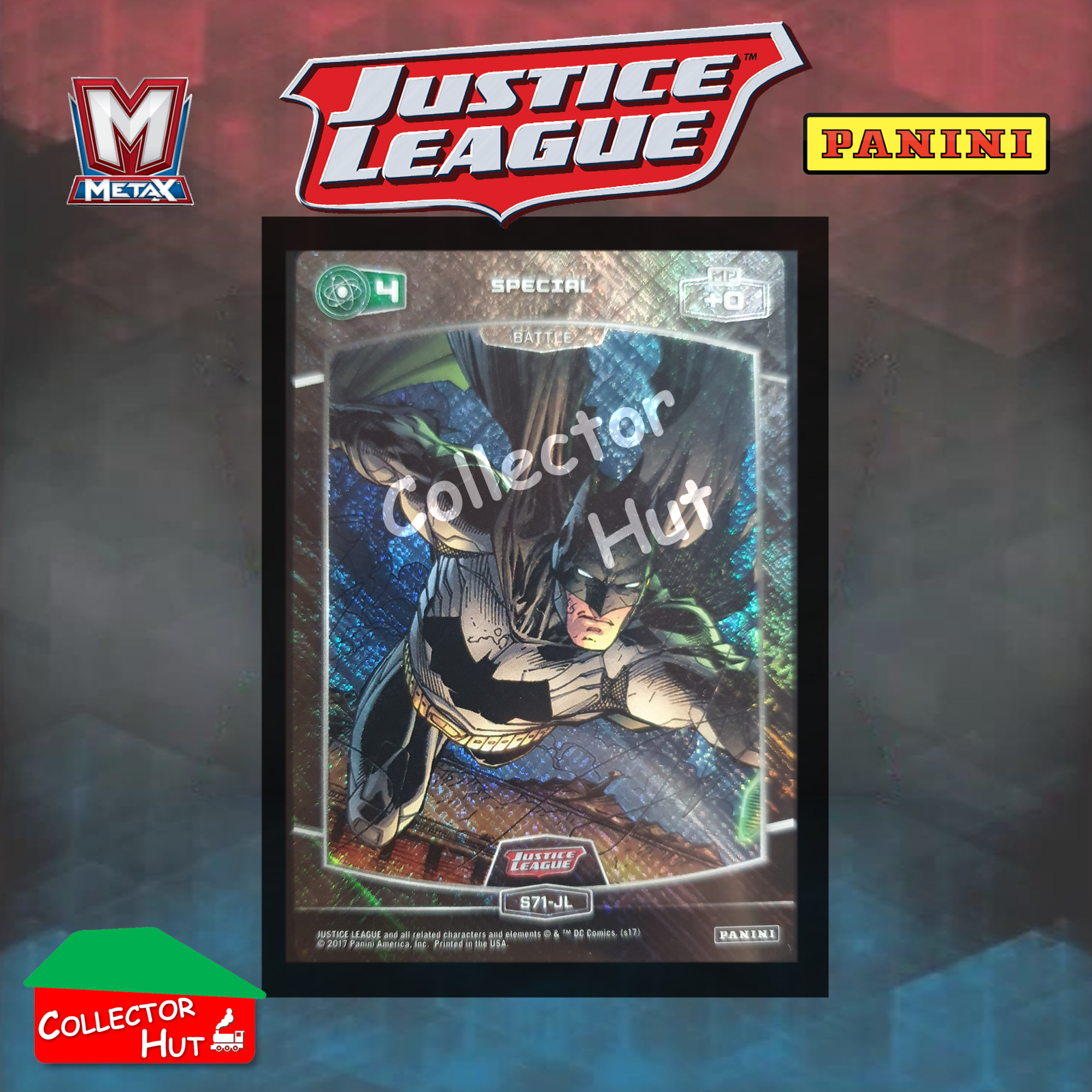 Panini MetaX DC Justice League Foil Cards S1-S72 Choose Your Card