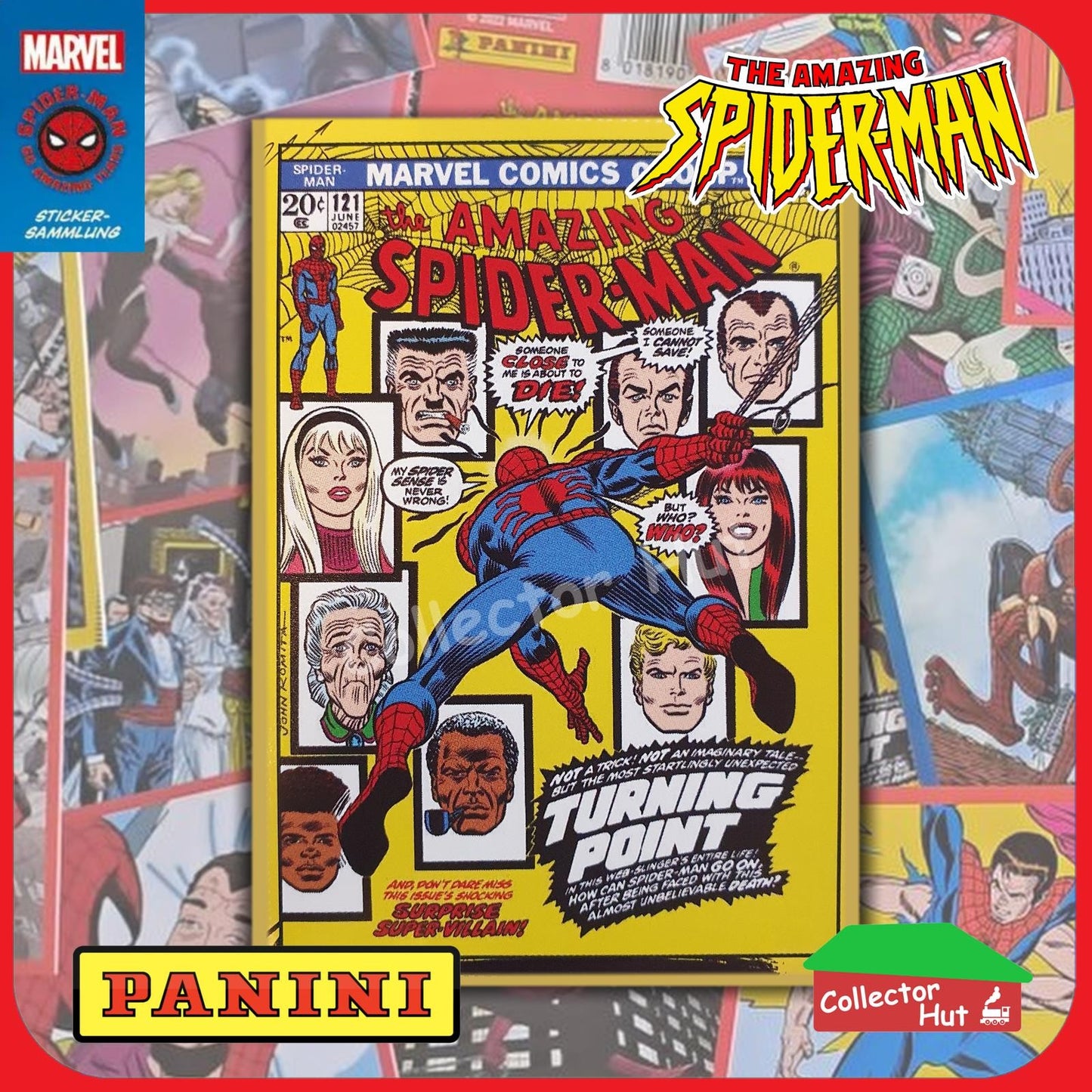 Panini The Amazing Spider-Man 60th Anniversary Trading Cards Singles 1-60