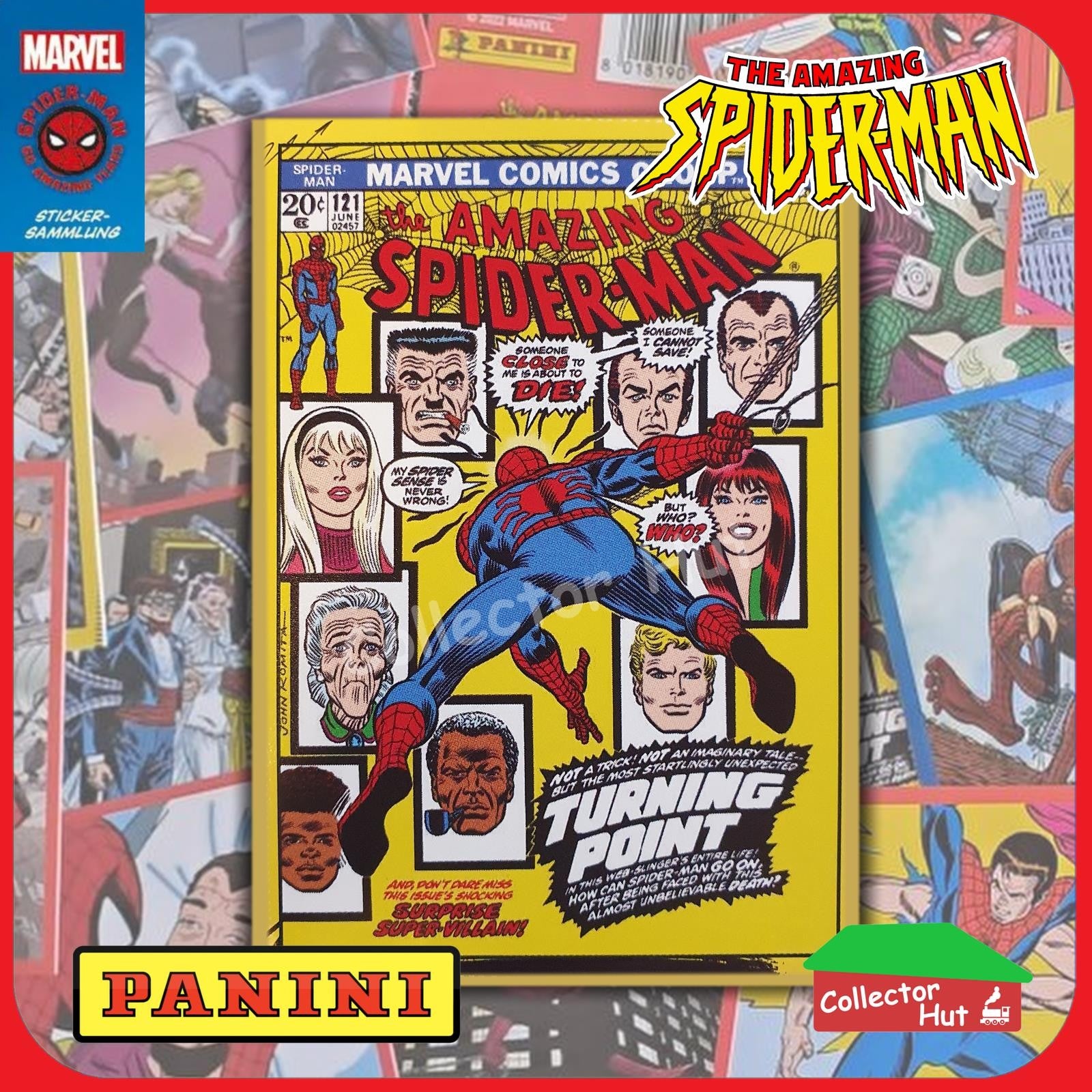 Panini The Amazing Spider-Man 60th Anniversary Trading Cards Singles 1-60