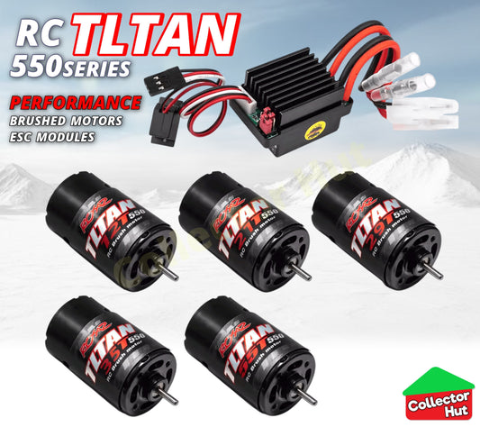 TLTAN 550 RC Motor ESC Module Titan Compatible 2S 3S 60A 320A 6.4V 7.4V 11.1V