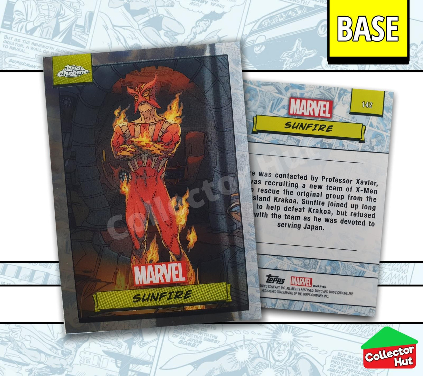 Marvel Topps Chrome 2024 Base Card Collection 1-150 YOU CHOOSE