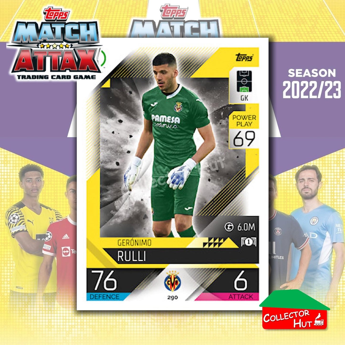 Topps Match Attax Europa Champions League 2022/23 TCG Trading Cards Base 190-387