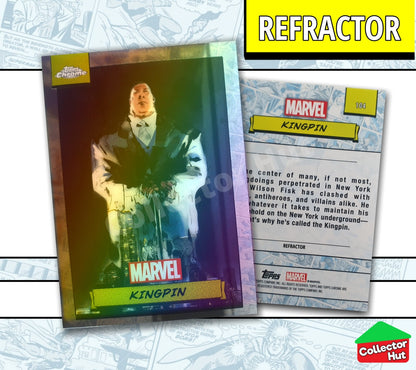 Marvel Topps Chrome 2024 REFRACTOR Card Collection YOU CHOOSE