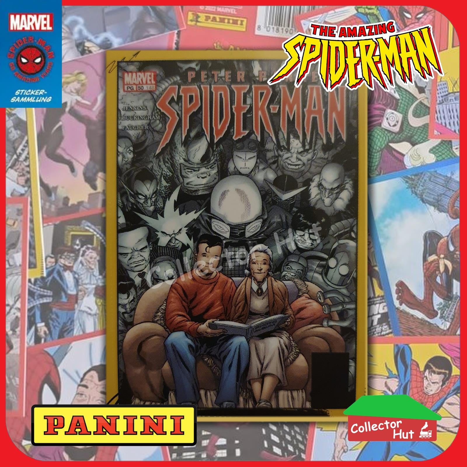 Panini The Amazing Spider-Man 60th Anniversary Trading Cards Singles 1-60