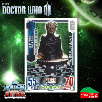 Topps Doctor Who Alien Attax 50th Anniversary Edition Companion Timeless Cards