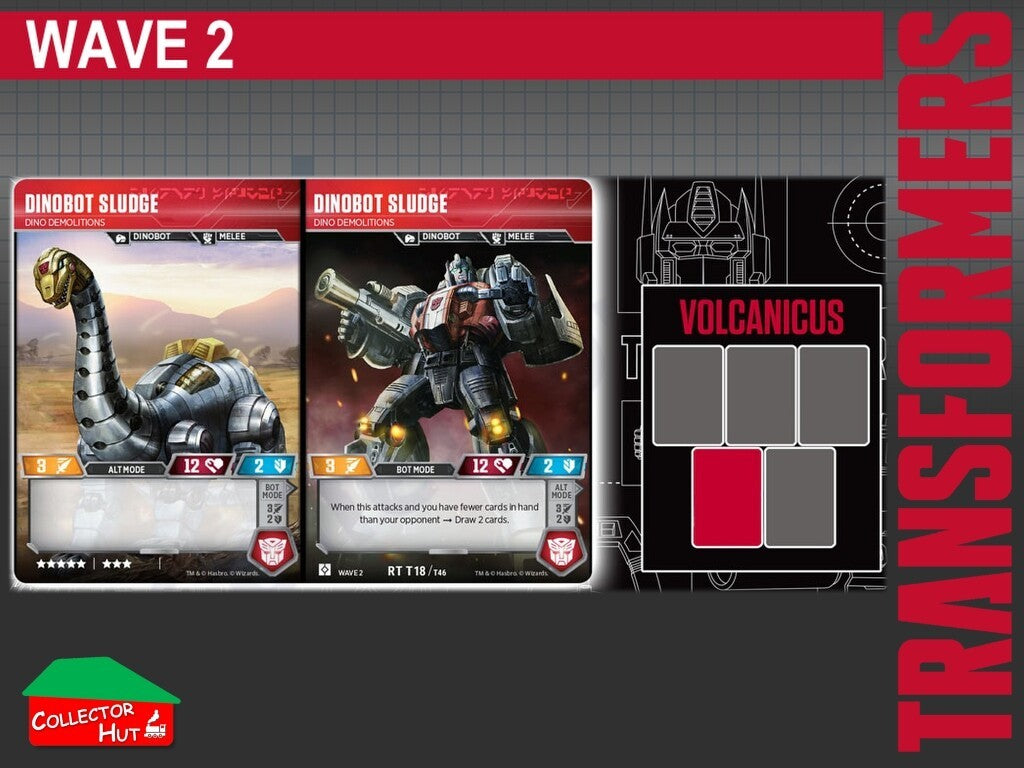 Transformers TCG CHARACTER Trading Cards All Waves