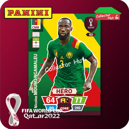 Panini Adrenalyn XL Qatar World Cup 2022 Trading Cards BASE SET #28-144