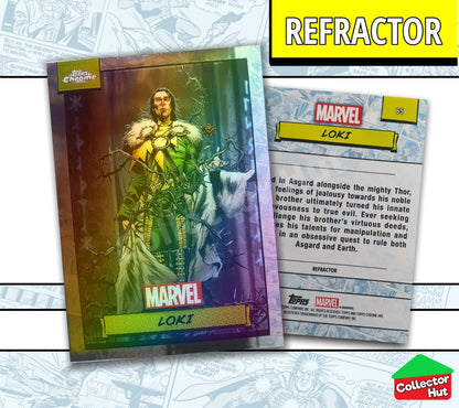 Marvel Topps Chrome 2024 REFRACTOR Card Collection YOU CHOOSE