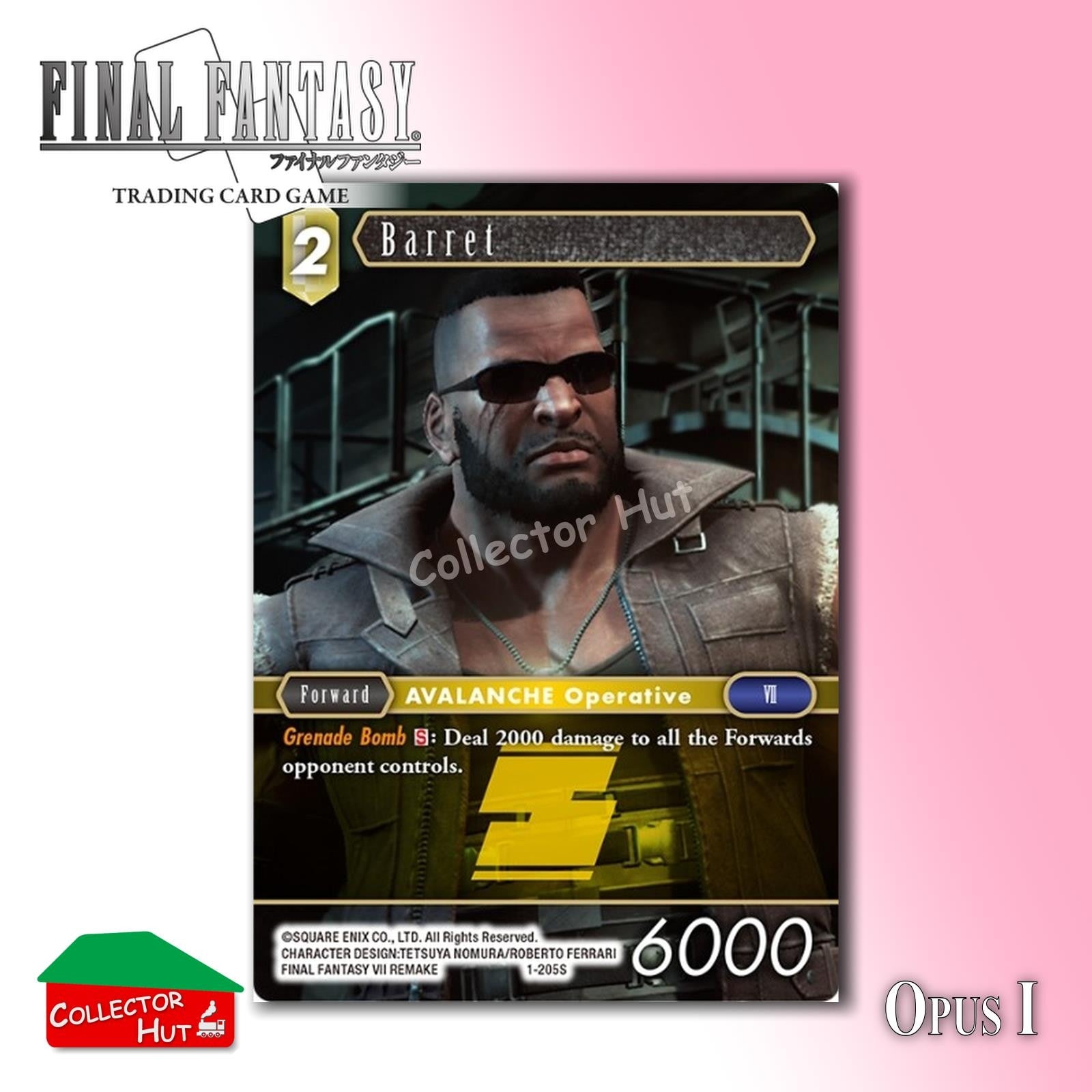 Final Fantasy Trading Card Game OPUS I Singles You Choose