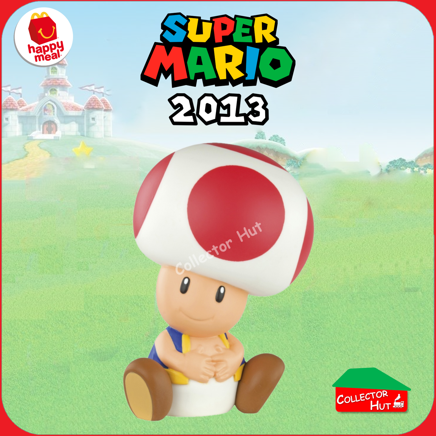 McDonald's Happy Meal Super Mario 2013 Plastic Toys Figurines New & Sealed