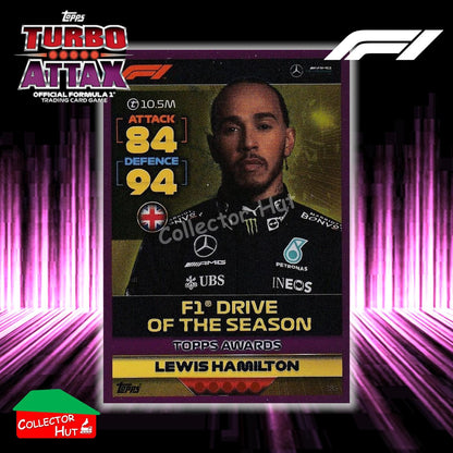 Topps Turbo Attax Formula 1 F1 2022 PINK GREEN RED Parallel Cards
