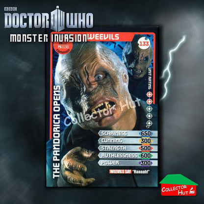 DOCTOR WHO Monster Invasion Trading Cards Base 1-165 New Fresh & Sleeved