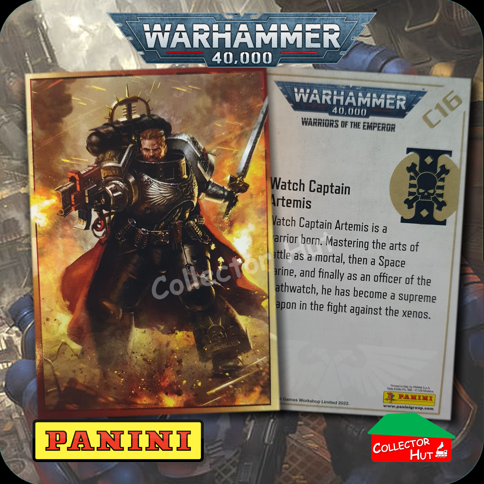 PANINI Warhammer 40,000 40k Warriors of the Emperor Trading Cards You Choose