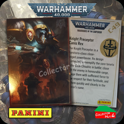 PANINI Warhammer 40,000 40k Warriors of the Emperor Trading Cards You Choose