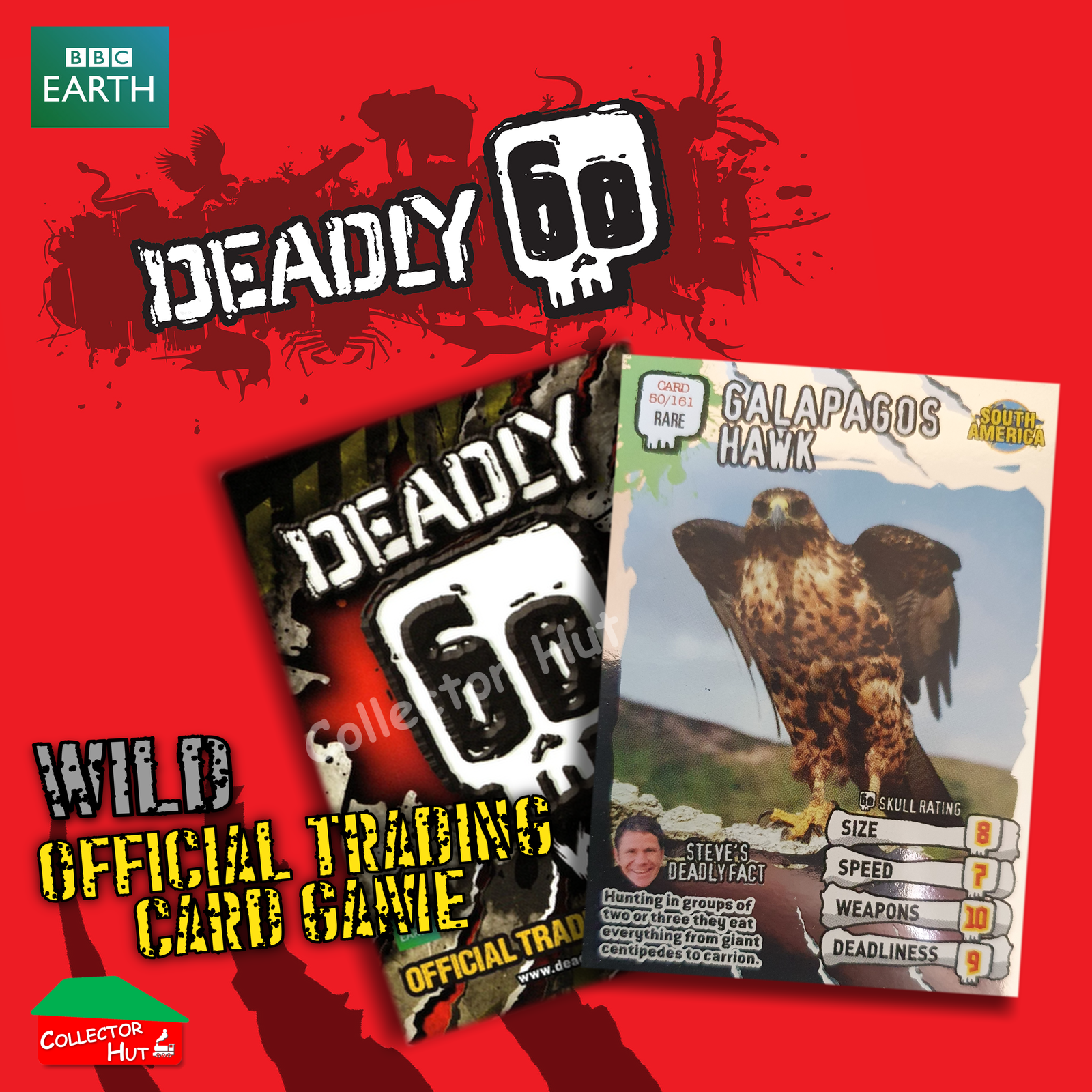 CBBC Deadly 60 Season 1, 2 & Wild FOIL RARE LIMITED Trading Cards