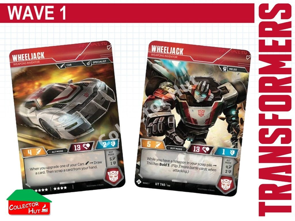 Transformers TCG CHARACTER Trading Cards All Waves