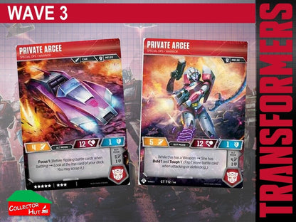 Transformers TCG CHARACTER Trading Cards All Waves