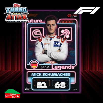Topps Turbo Attax Formula 1 F1 2022 Limited Edition, 100 Club & Foil Cards