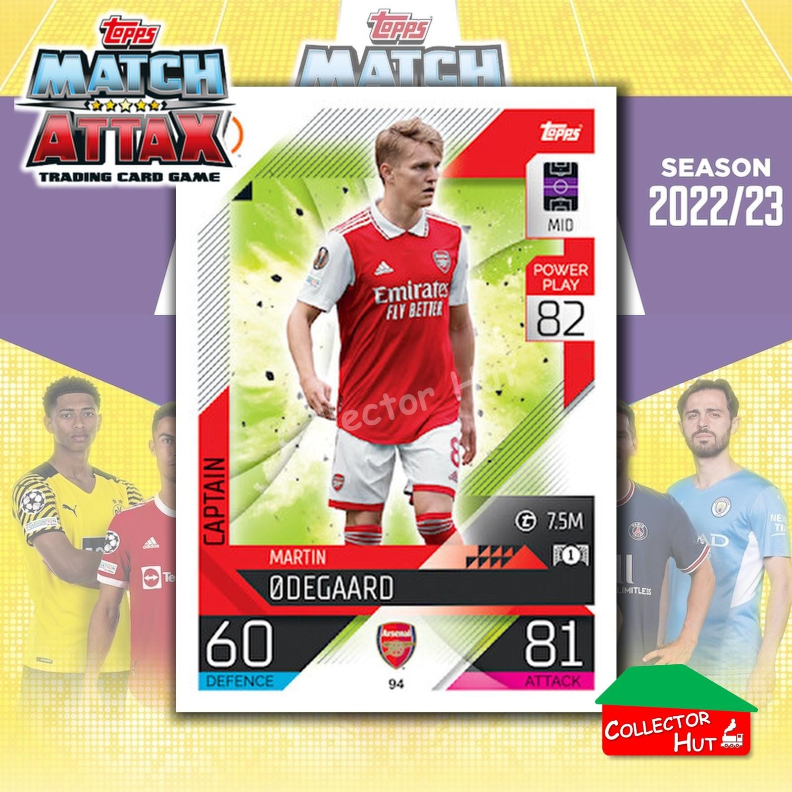 Topps Match Attax Europa Champions League 2022/23 TCG Trading Cards Base 1-189