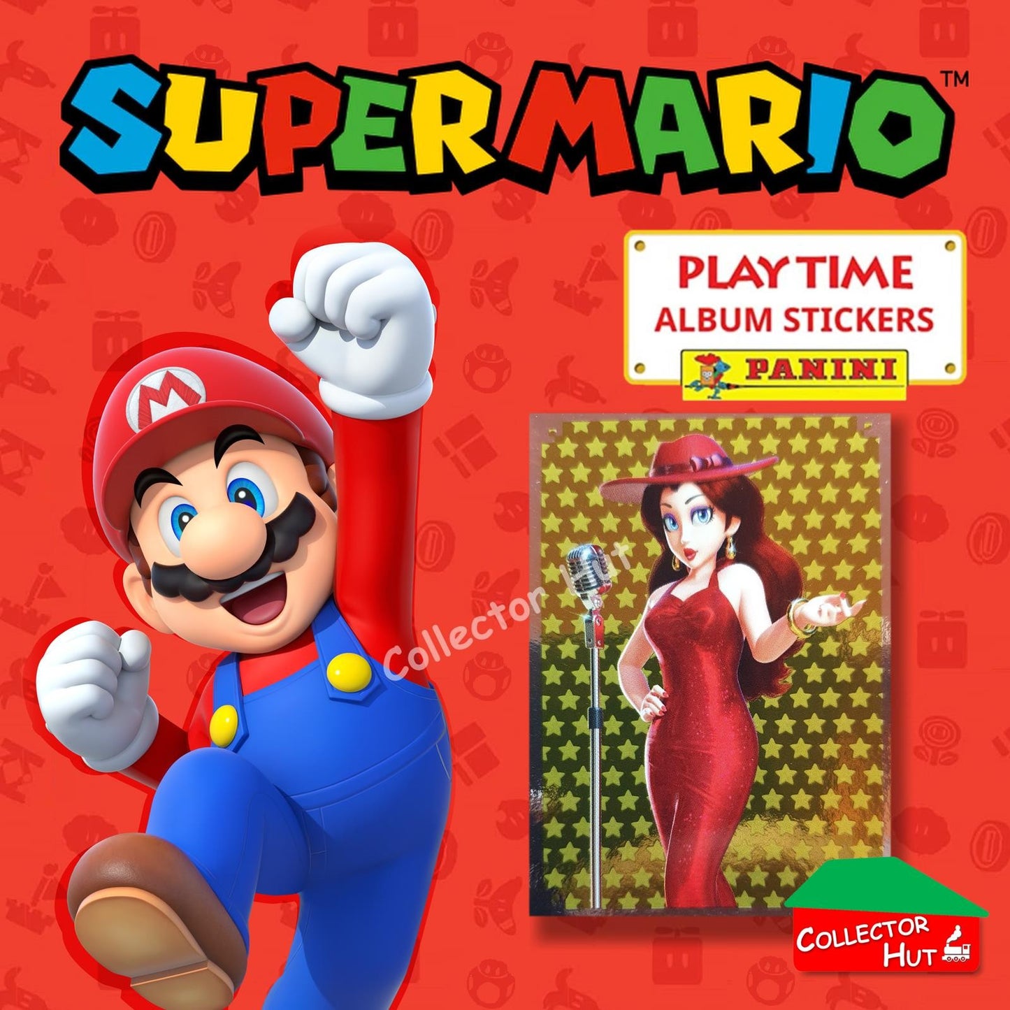 Panini Super Mario Playtime Sticker Collection Singles