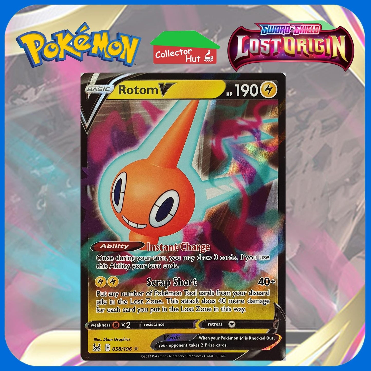 Pokémon Sword & Shield Lost Origin RARE HOLO Trading Cards NEW Choose Your Card